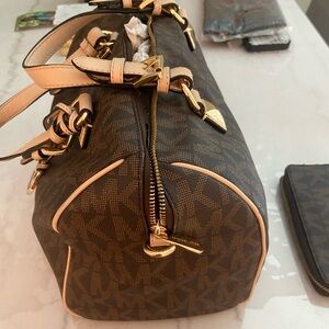 Michael Kors bag and wallet